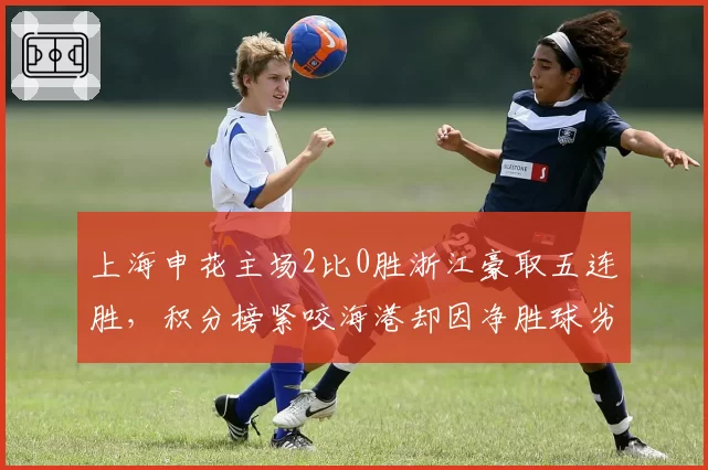 上海申花主场2比0胜浙江豪取五连胜，积分榜紧咬海港却因净胜球劣势屈居第二